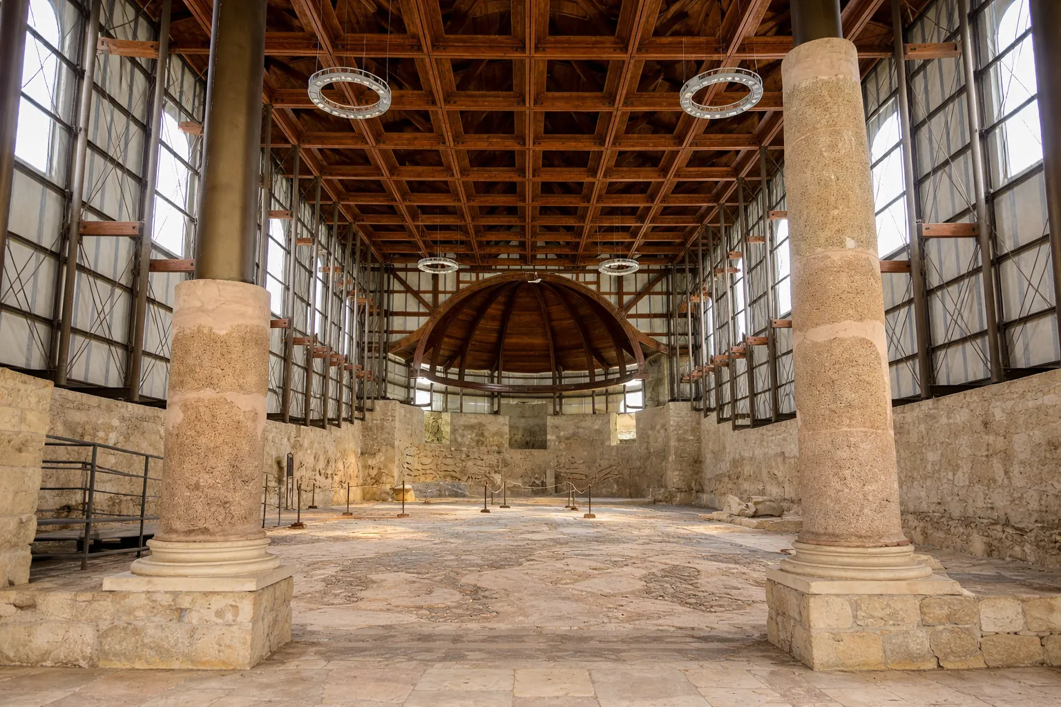 La Basilica — Villa Romana del Casale