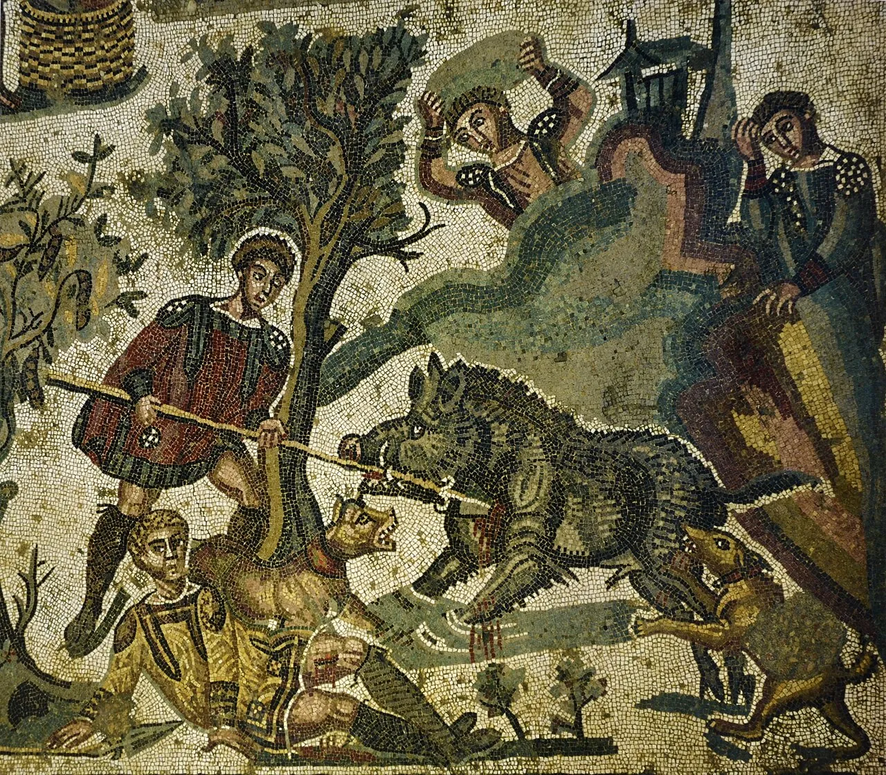 La Sala della Piccola Caccia — Villa Romana del Casale