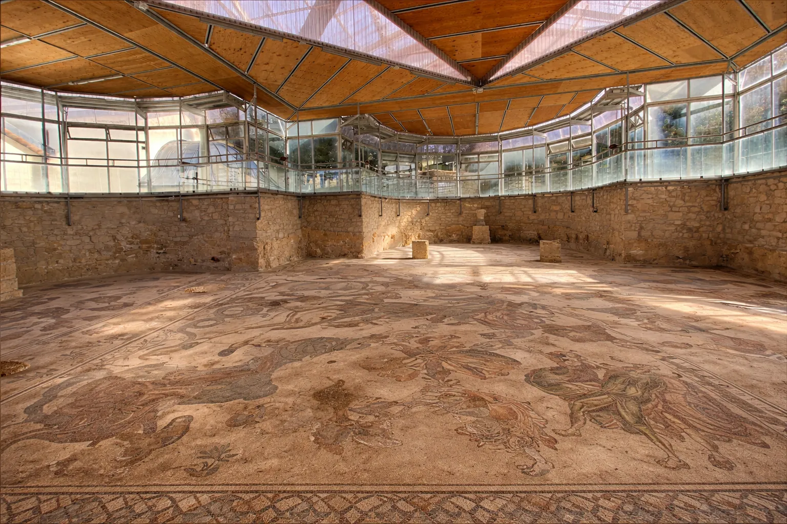 Sala del Triclinium — Villa Romana del Casale